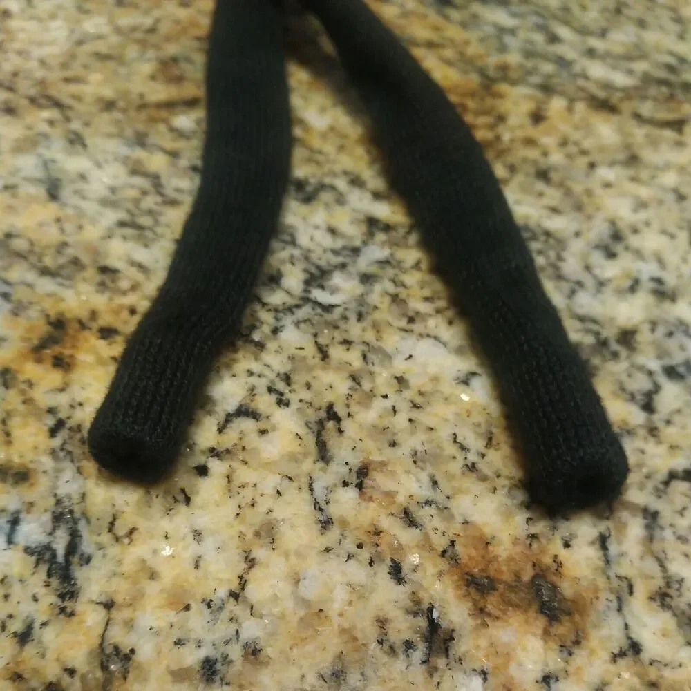 Rare Chums Black Breakaway Universal Fit Cotton Rope Sunglasses Eyewear Retainer